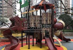 金沙990游乐户外滑梯组合案例